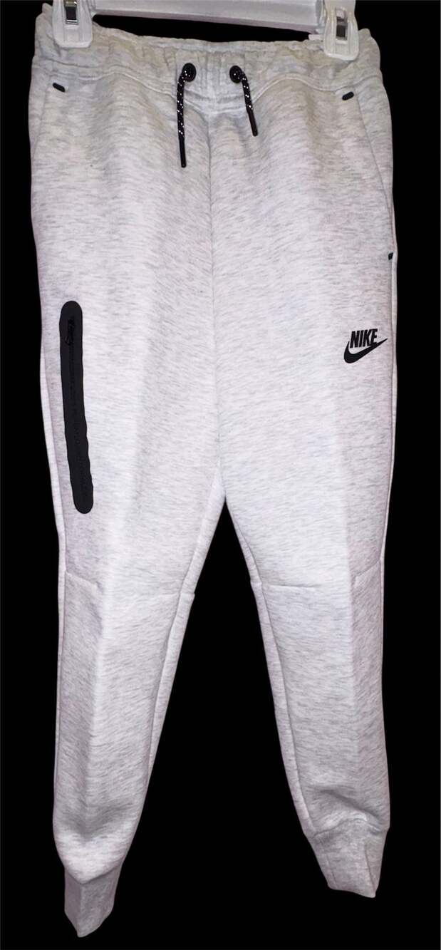 Nike Kids Sportswear Tech Fleece Jogger Pants HV8698-013 Size Small